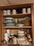Contents of 3 Kitchen Cabinets