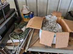 Contents of Shelving Unit (shelving NOT included)