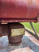 Fuel Tank - contents unknown, cap locked - 62”L x 38”D