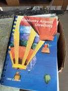 Box of Paper Aviation Maps