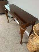 Queen Ann Leg Sofa Table 48”x28”x16”