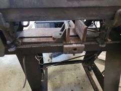 Johnson Model B Metal Band Saw on Wheels