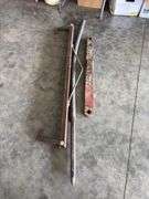 Draw Bar, Homemade Hoist, Bent Spud Bar