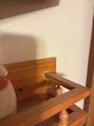 Spice Rack - buyer must remove from wall (screwed in)