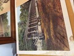 Assortment of Prints - many are water damaged