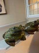 Pair of Ceramic Toads