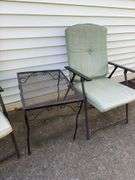 2 Patio Chairs and Side Table