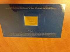 24K Gold Layered .999 Silver USPS United We Stand Collection Stamps
