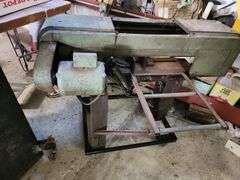 Johnson Model B Metal Band Saw on Wheels