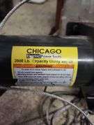 Bottle Jack and 2000 LB Chicago Winch