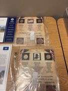 Huge Collection of Coin Panels - State Quarter, Pennies, $1 Coins, Misc - approximately 132 panels