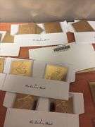 Collection of Danbury Mint 22K Gold Baseball Cards