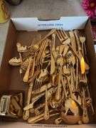 Set of Gold Colored Utensils