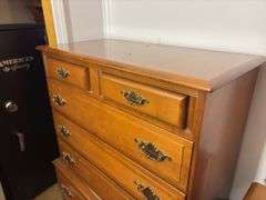 7 Drawer Dresser - located in basement - buyer is responsible for removal - 50”H x 38”W x 19”D
