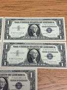 (5) 1957A $1 US Bank Notes