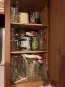 Contents of 3 Kitchen Cabinets