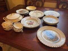 Assorted Plates and Teacups