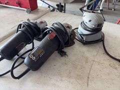 Pair of Angle Grinders & Sander