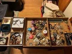 Earrings and Costume Jewelry