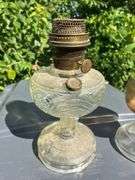 Aladdin and Waterbury Oil Lamps no chimneys