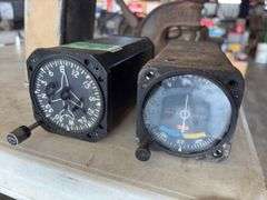 Narco V0A-4 Convertor, Berkshire Directional Gyro, Aircraft Radio Receiver