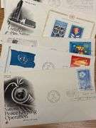 Large Collection of United Nation Stamps, US Stamps, Misc