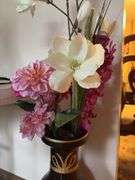 Flower Vase with Artificial Flowers