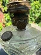 Aladdin and Waterbury Oil Lamps no chimneys