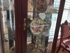 Jasper Cabinet Co Lighted China Cabinet - contents NOT included - 77”H x 36”W x 13”D