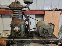 Large Air Compressor - buyer is responsible for unwiring - see description