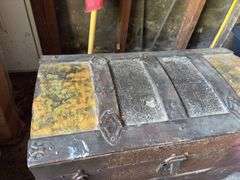Antique Trunk with contents