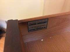 Mahogany Display Cabinet - contents NOT included 80”H x 18”D x 34”W