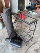 Roof Paper, Metal Plant Stand and Misc