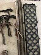 Vintage Cast Iron Bench