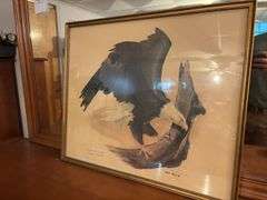 “The General George F. Patton Commemorative Bald Eagle” by Gene Gray 512/2000 - 27” x 23”