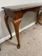 Queen Ann Leg Sofa Table 48”x28”x16”