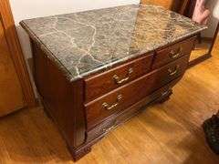 Marble top Dresser 44”xx31”x22”