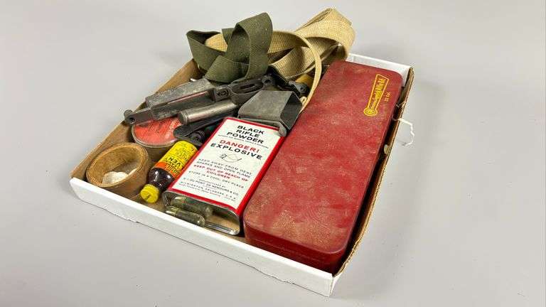 Box Lot of Firearm Accessories image