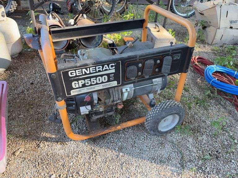 Generac GP5500 Pressure Washer - does not run - missing parts image