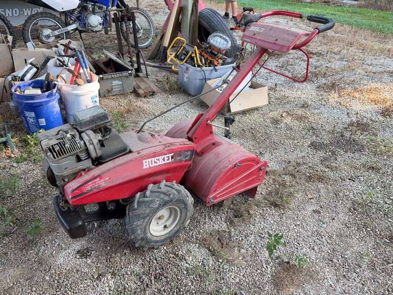 Huskee 18” Rear Tine Garden Tiller image