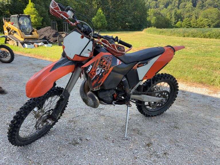 2008 KTM 250XC Dirt Bike - VIN VBKEXL2379M248647 image