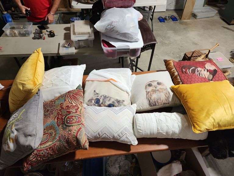 Assorted Throw Pillows image