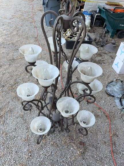 Ornate Light Fixture 55”x30” image