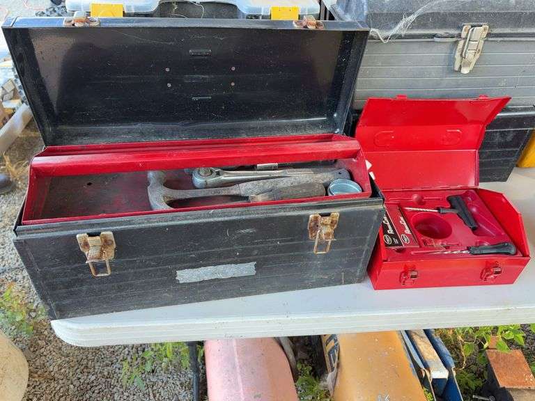 Craftsman Tool Box and Tire Repair Kit image