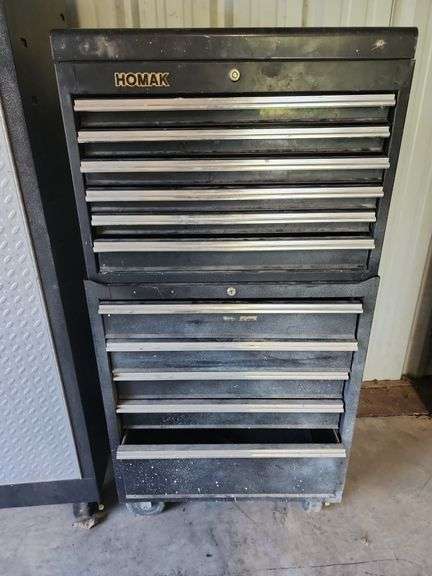 Homak Rolling Tool Box (no keys) image