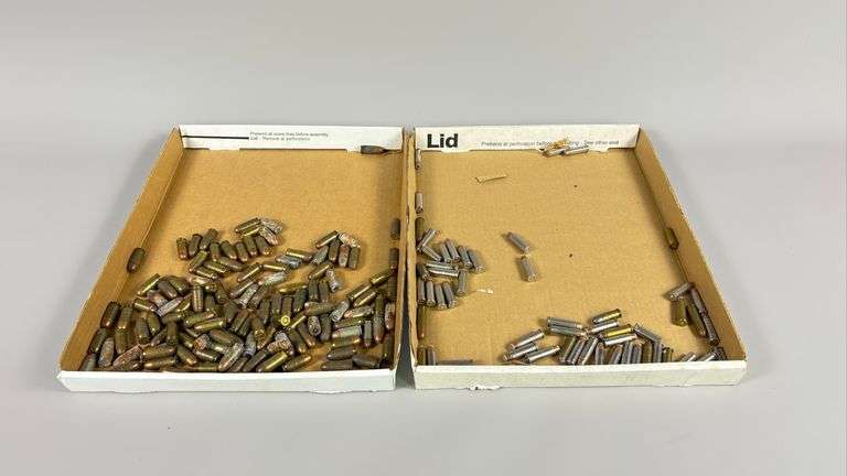 2 Box Lots of Assorted of Handgun Rounds - .45 & .38 image