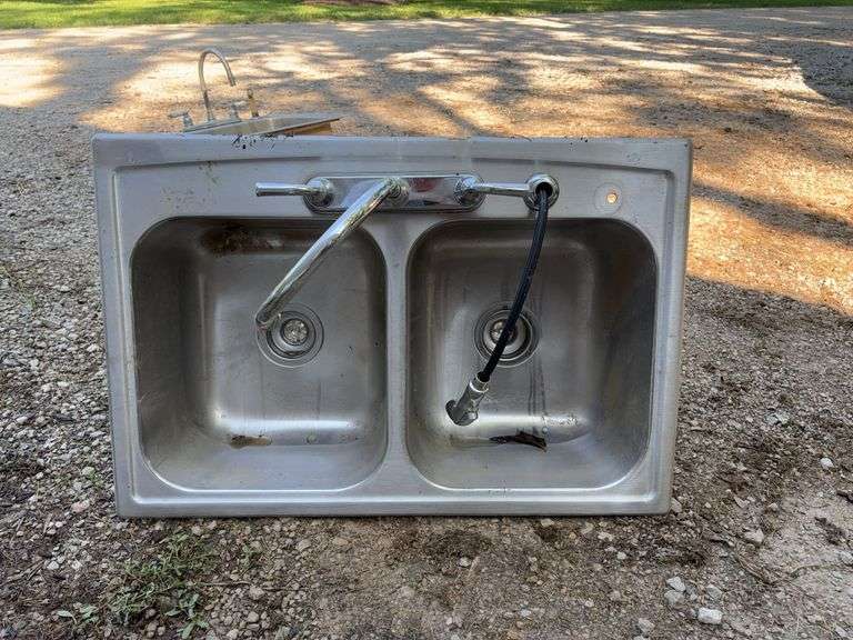 Double Basin Stainless Steel Sink image