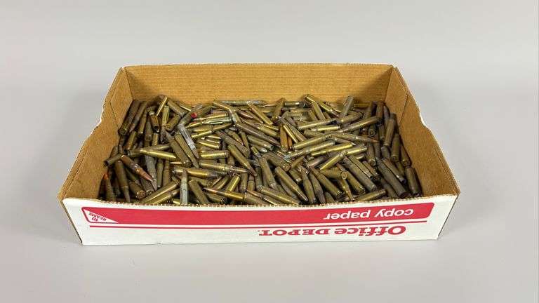 Box Lot of Assorted Rifle Rounds - various calibers image