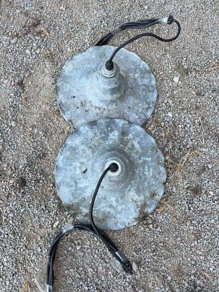 Art Deco Galvanized Light Fixtures image