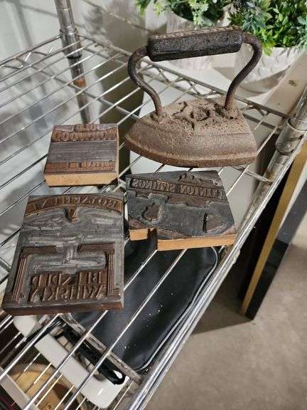 Iron and Printing Blocks image